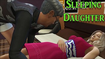 Dad Fucking Sleeping Daughter After Watching Her Sleep And Masturbating Next To Her In A Chair - Porn Video - Adult Movie