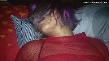 my stepdad gives me a secret creampie - drunk teen is fucked while sleeping