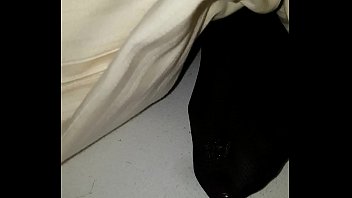 Cum on Mom's Sleeping Nylon Feet
