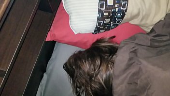 Sleeping cum in hair