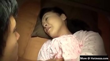 Japan mother fucking infront of sleeping dad part 1