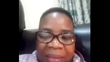 Mature sugar mama playing via video chat - South African