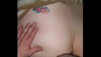 Fucking my sleeping milf wife and cum on beautiful ass(real)