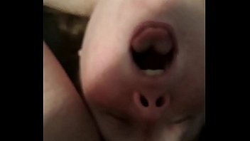 Drunk and high teenager with freckles takes Daddy's 42 yo uncut cock