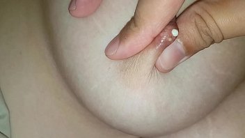 Sleeping Wife & Play nipple lactating