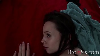 Sleepy SISTER spreads her legs for BROTHER-Aria Haze