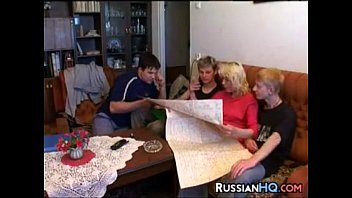 russian whore in a foursome