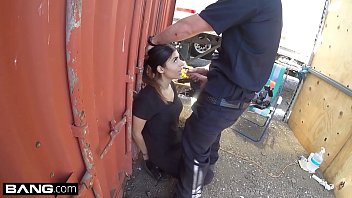 screw the cops latina bad girl caught sucking a cops dick