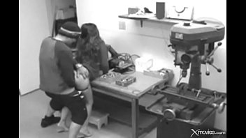 big titted brunette wife cheats at work with a freak and caught by security cam hard big cock moa