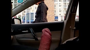 dick flash in car beijing 20181002