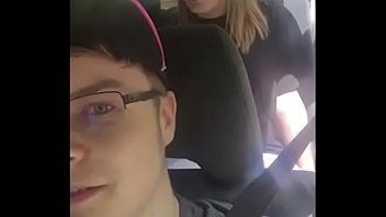 snapchat blowjob in car with friend watching