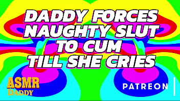 Daddy Fucks Naughty Girl Til She Cums So Much She Cries (ASMR Daddy Audio)