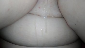 Horny as fuck huge Cum shot all over her