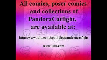 catfight anime comics PandoraCatfight