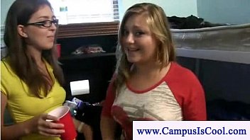 Campus wet tshirt contest gets naughty
