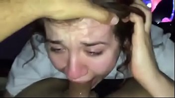 Crying Amateur Mouthslut Blows Dick
