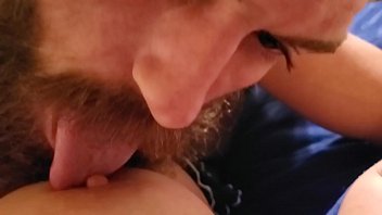 Son Wakes Mom Up With Nipple Sucking and Pussy Fucking