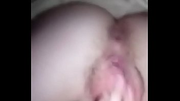 Small 19yr white girl rubbing her fat clit while  waiting for big black cock