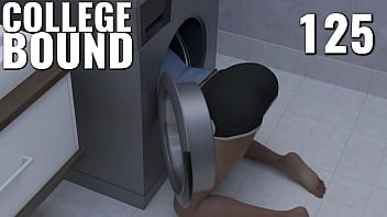COLLEGE BOUND #125 • Look who got stuck in the washing machine!