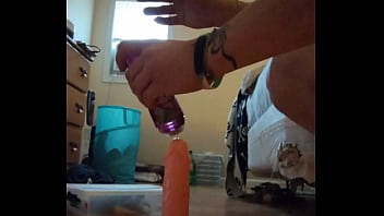 K's 1st suction cup dildo experience