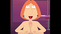 Lois Griffin big tits titty fuck